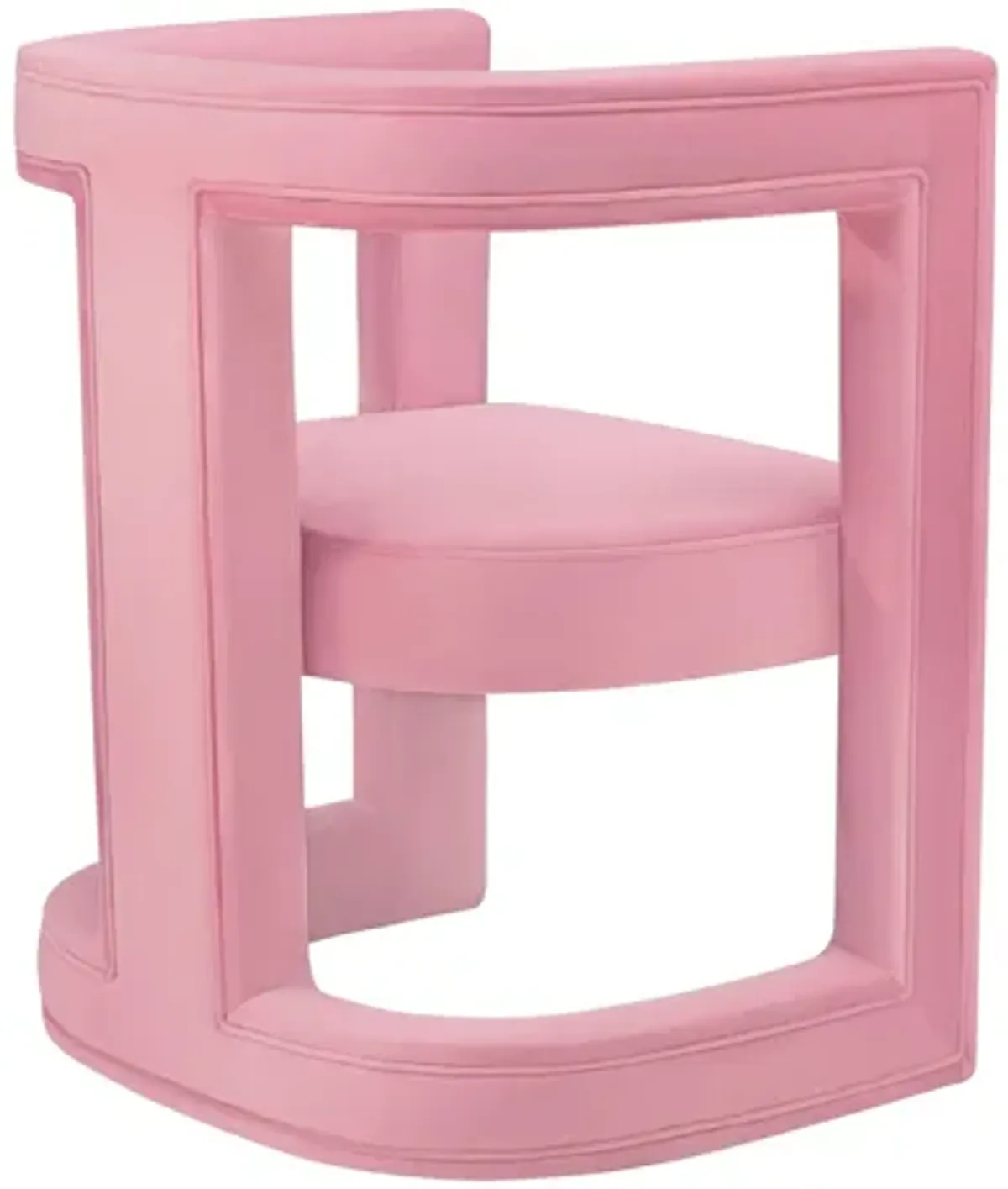 Ada Pink Velvet Chair