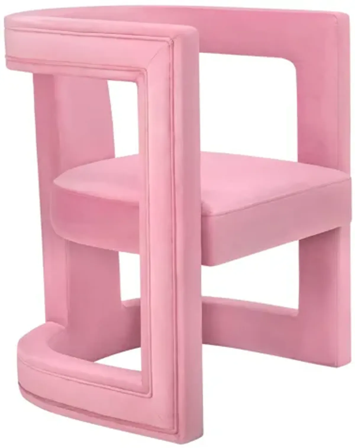 Ada Pink Velvet Chair