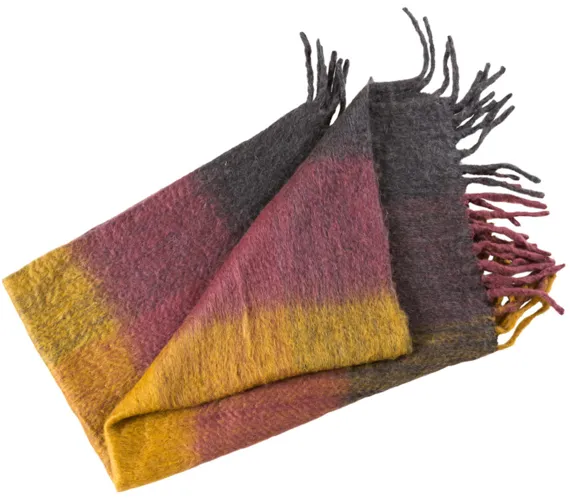 Afrino Wool Colored Throw