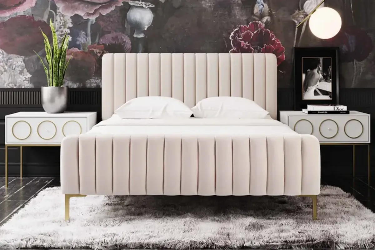 Angela Blush Bed in Queen