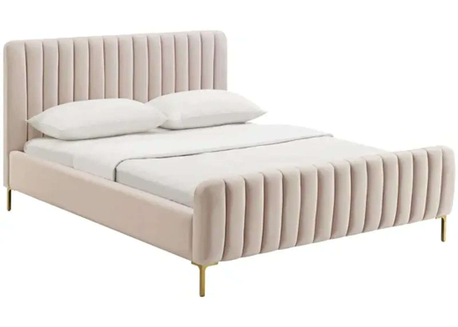 Angela Blush Bed in Queen