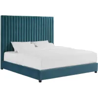 Arabelle Sea Blue Bed in Queen