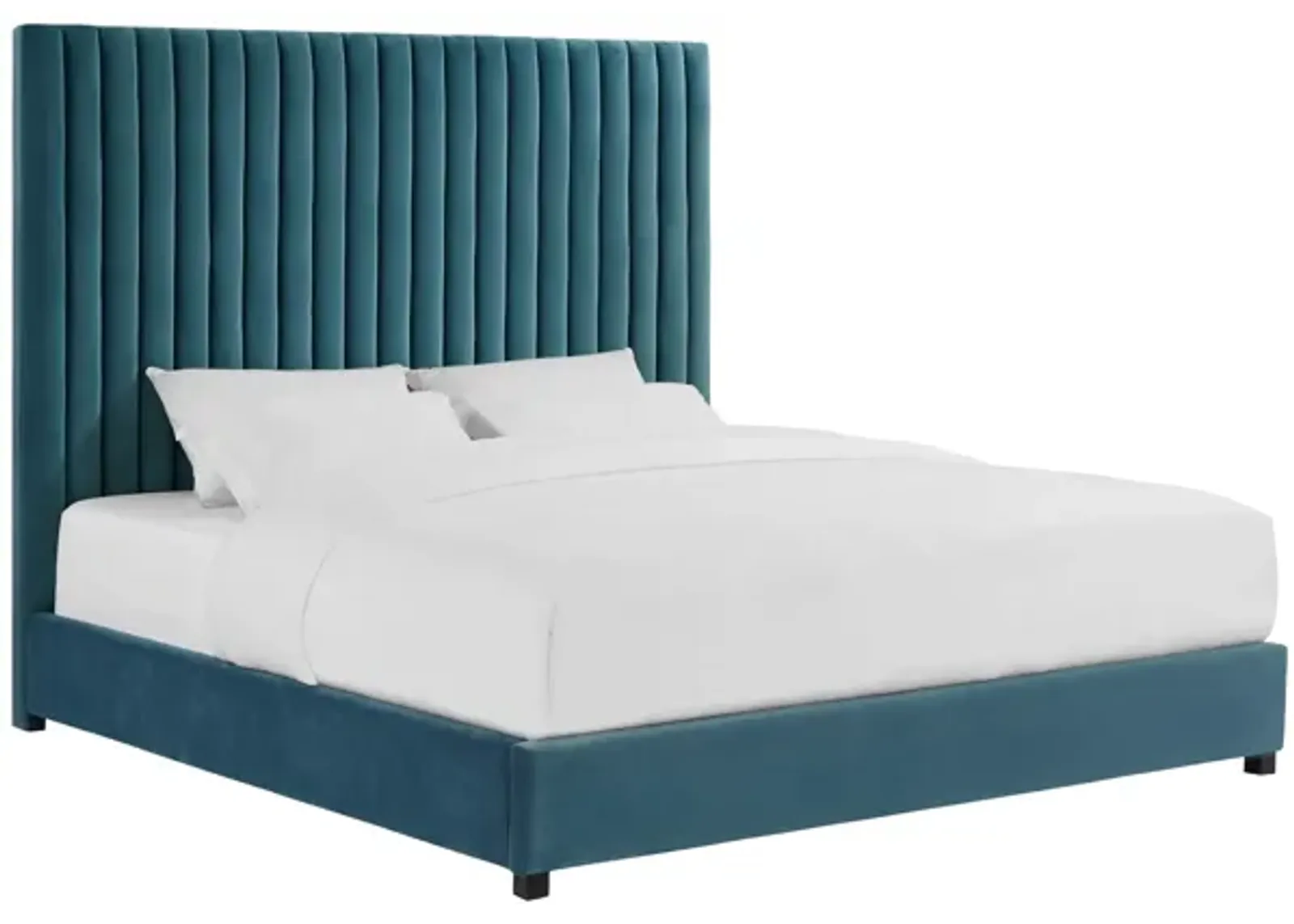 Arabelle Sea Blue Bed in Queen