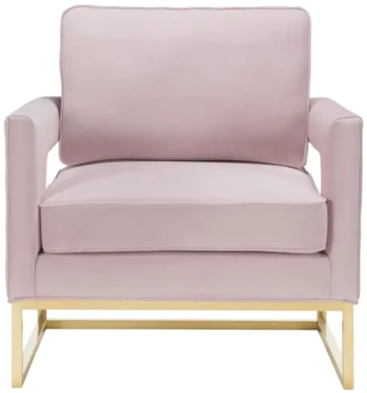 Avery Blush Velvet Chair