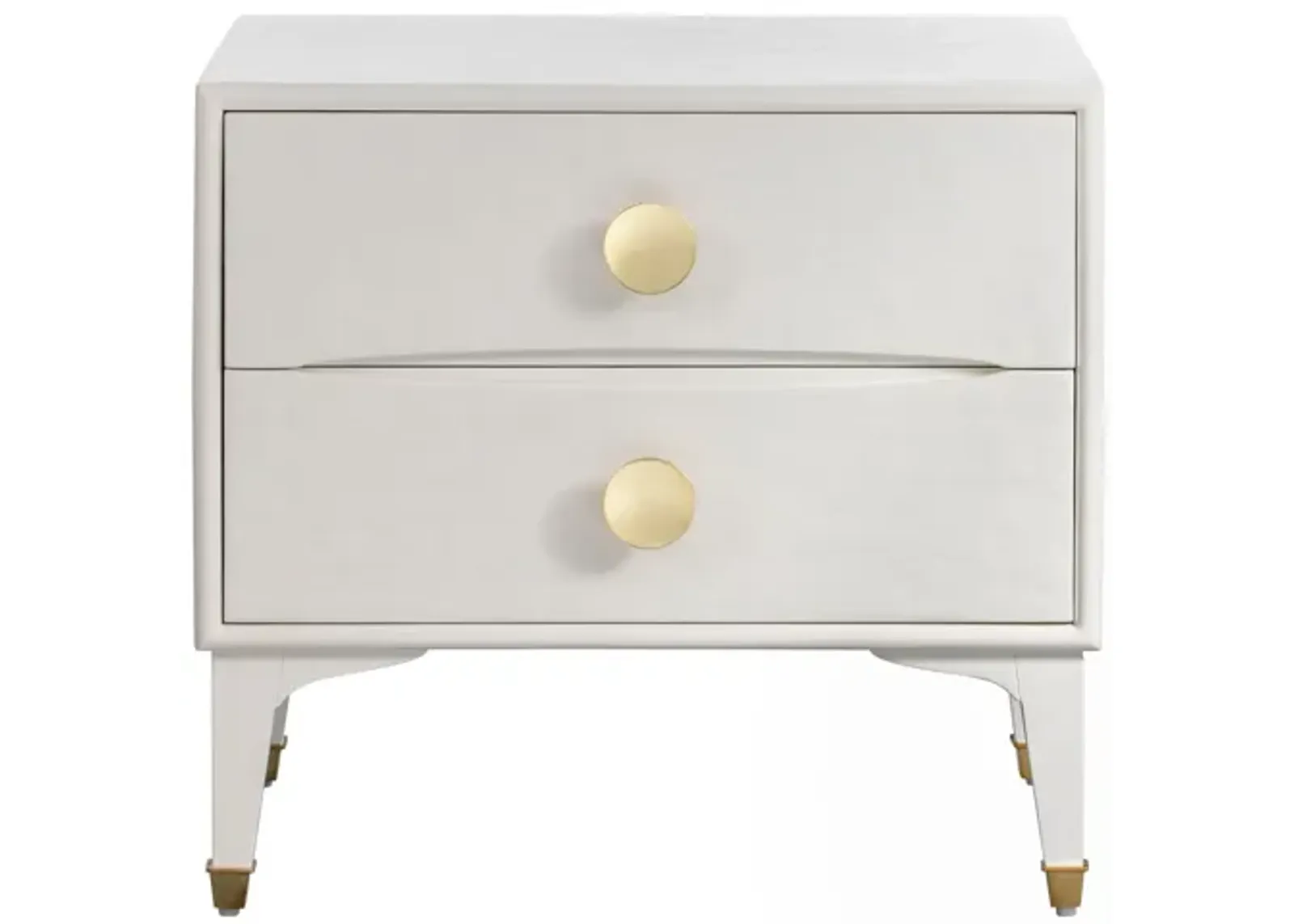 Divine White Nightstand