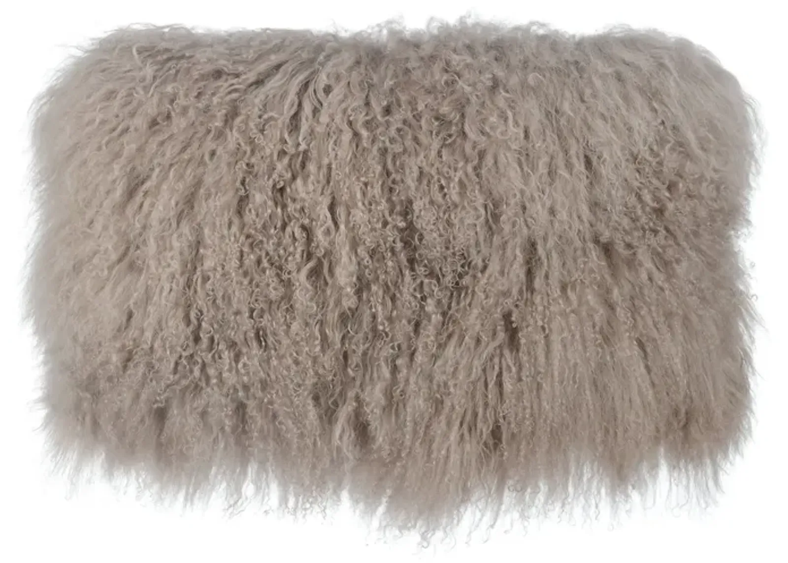 Tibetan Sheep Sandy Brown Long Pillow