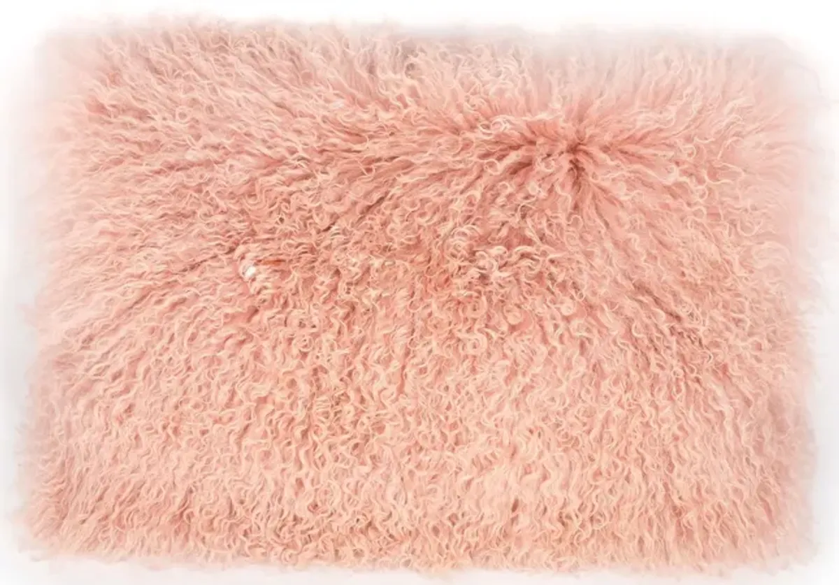 Tibetan Sheep Long Blush Pillow