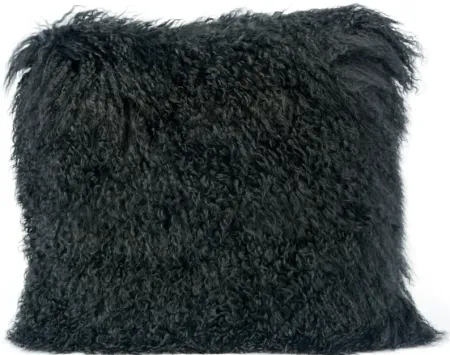 Tibetan Sheep Black Pillow