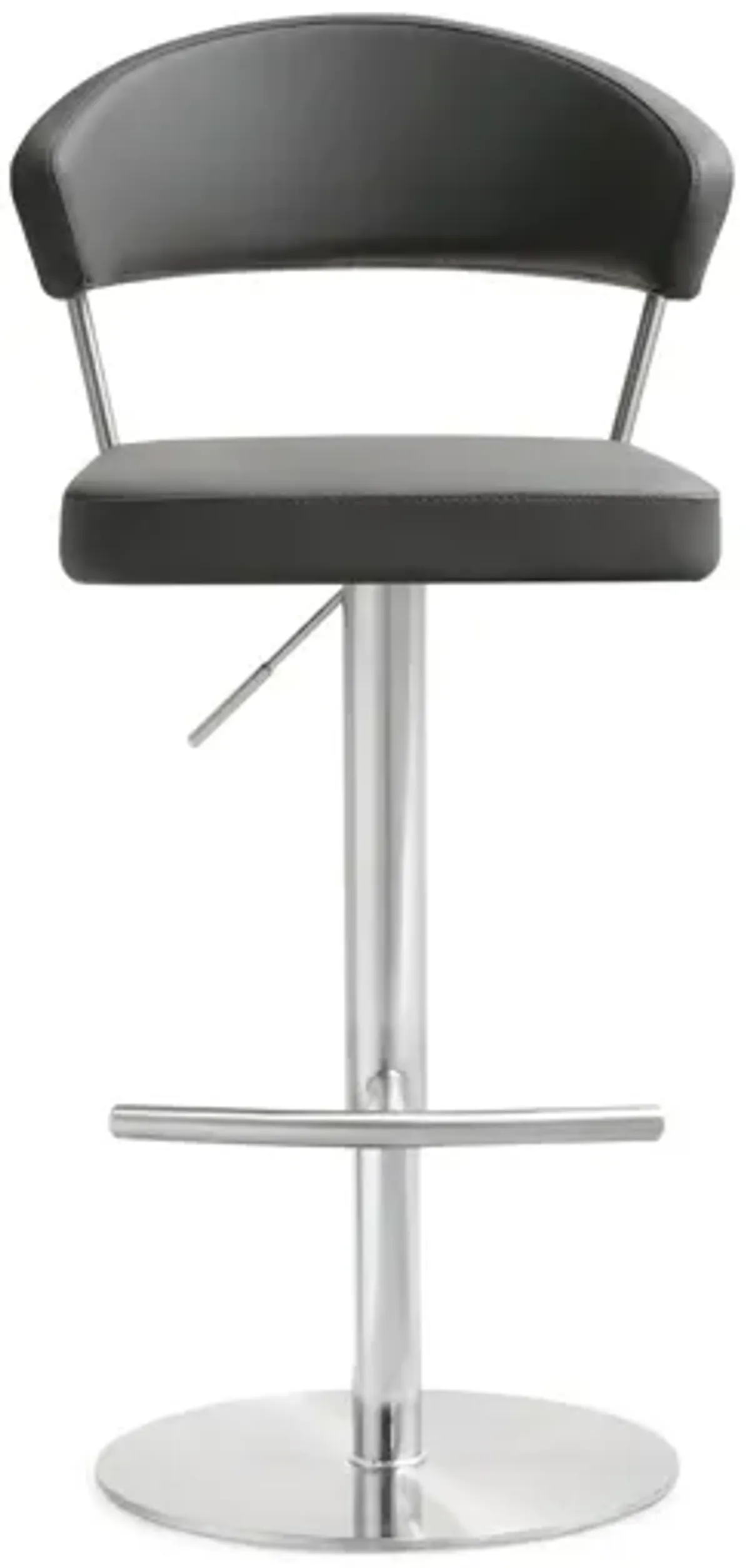 Cosmo Grey Stainless Steel Barstool