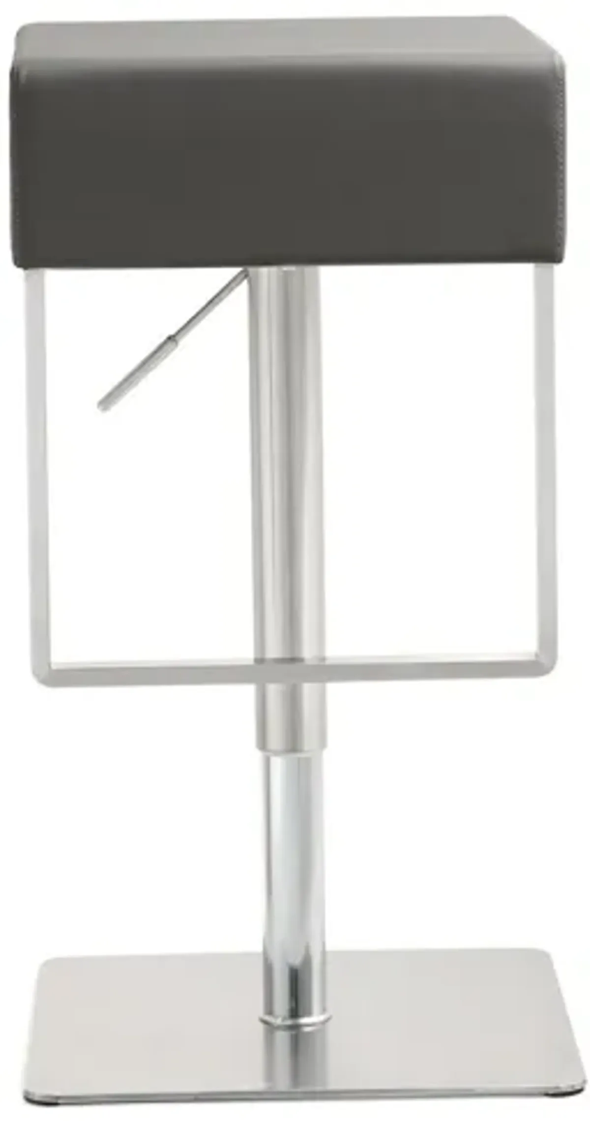 Seville Grey Stainless Adjustable Barstool