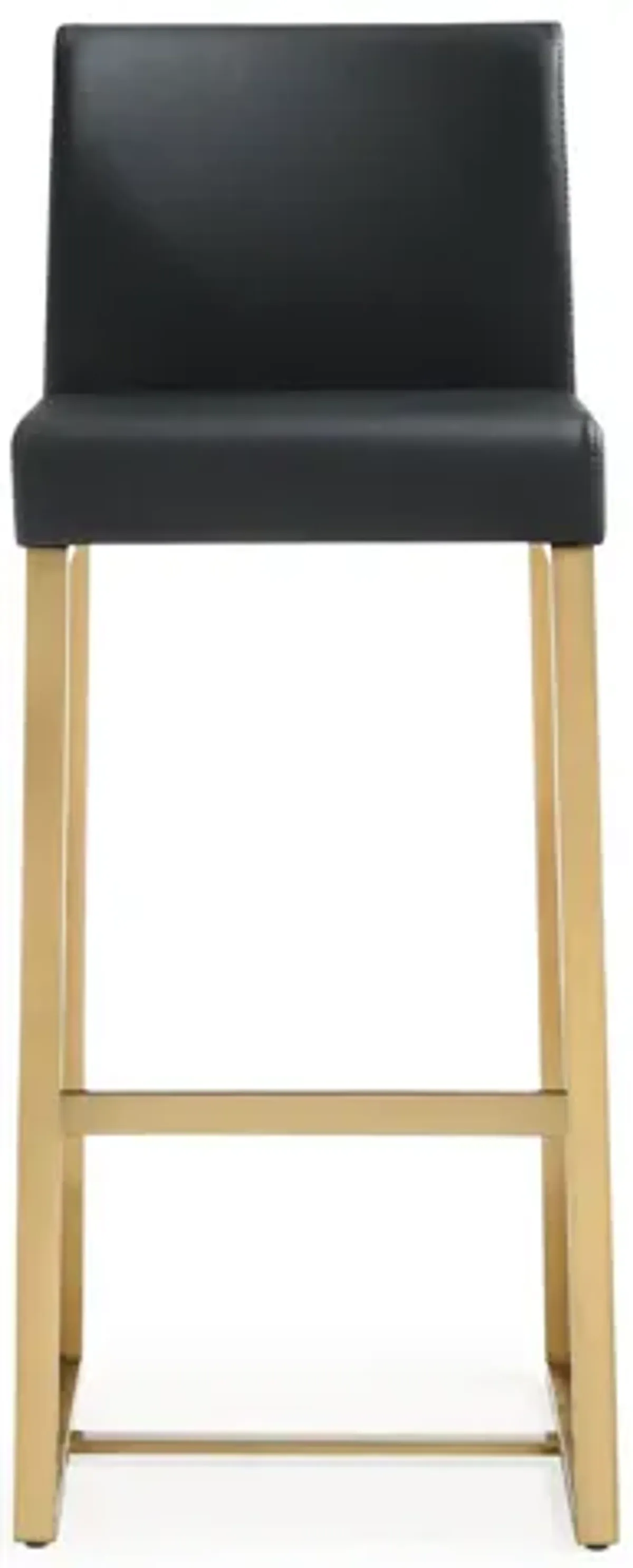 Denmark Black Gold Steel Barstool (Set of 2)