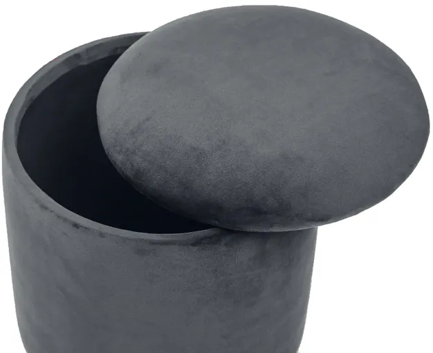 Pri Grey Storage Ottoman