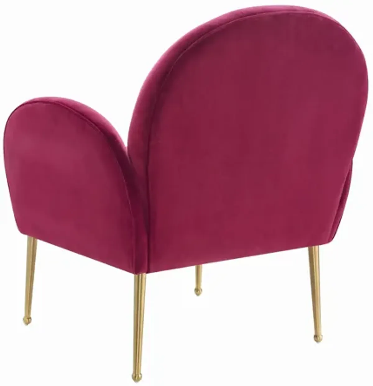 Gwen Plum Velvet Chair