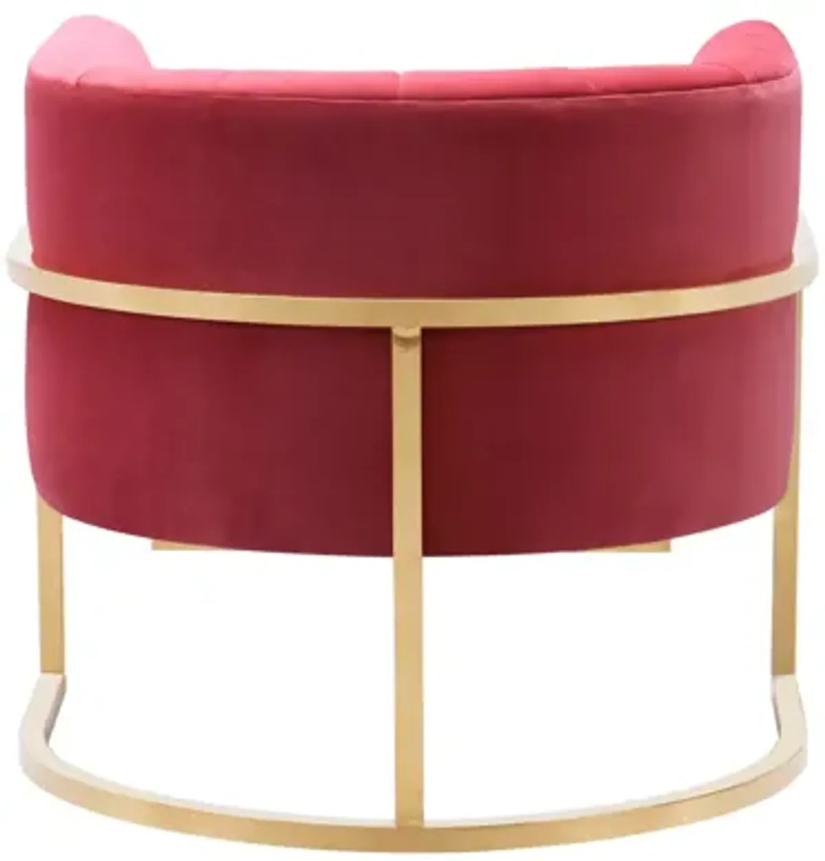 Magnolia Hot Pink Velvet Chair