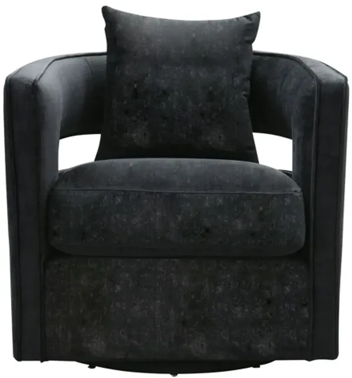 Kennedy Black Swivel Chair