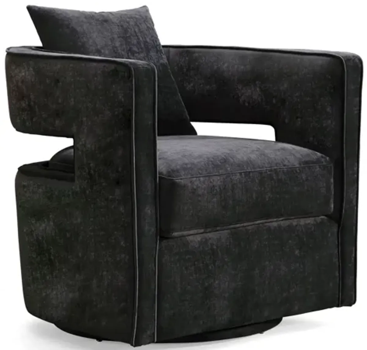 Kennedy Black Swivel Chair