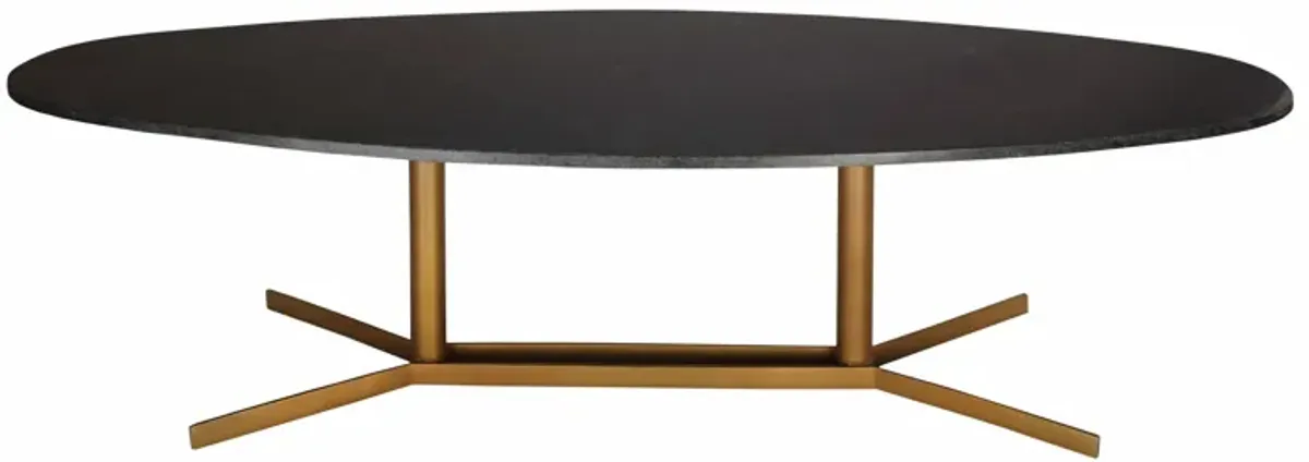 Gemma Black Marble Coffee Table