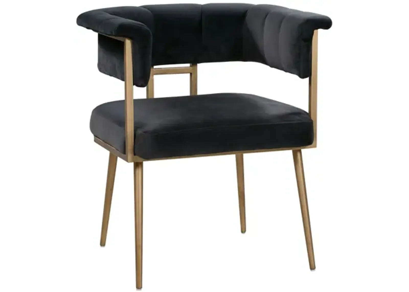 Astrid Grey Velvet Chair