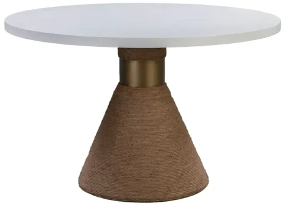 Rishi Natural Rope Round Table