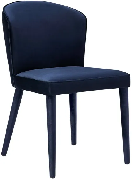 Metropolitan Navy Velvet Chair