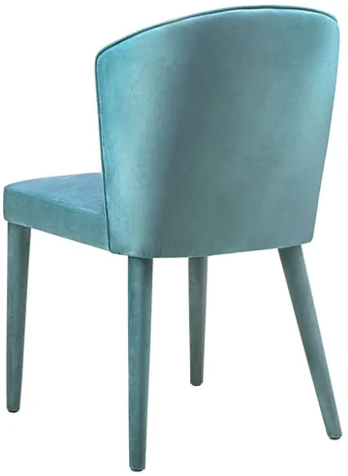 Metropolitan Sea Blue Velvet Chair