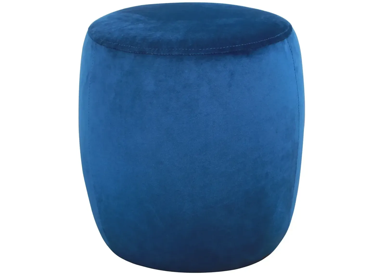 Willow Navy Velvet Ottoman