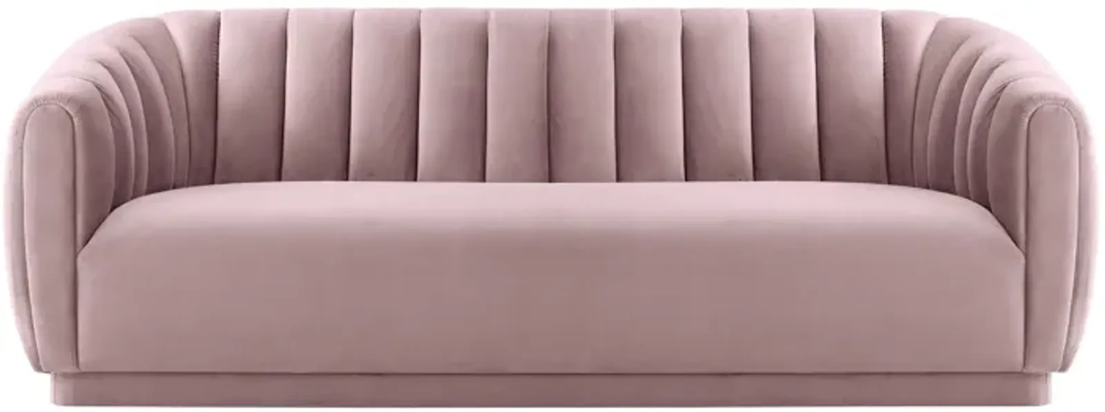 Arno Mauve Velvet Sofa