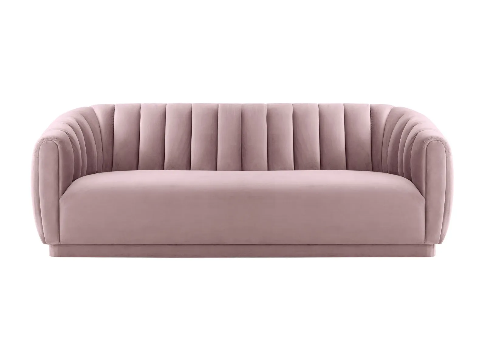 Arno Mauve Velvet Sofa