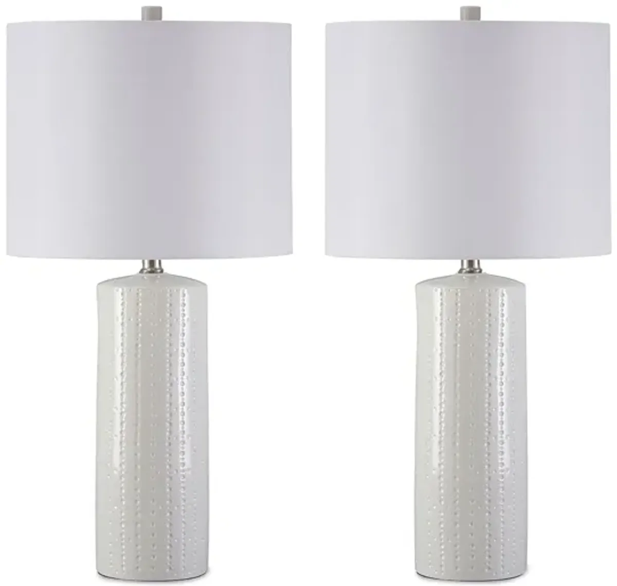 Steuben Ceramic Table Lamps by Ashley