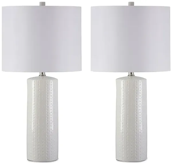 Steuben Ceramic Table Lamps by Ashley