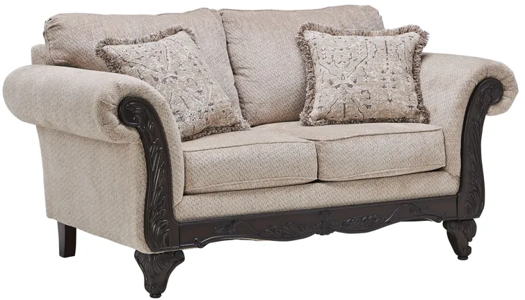 Amelia Wheat Loveseat