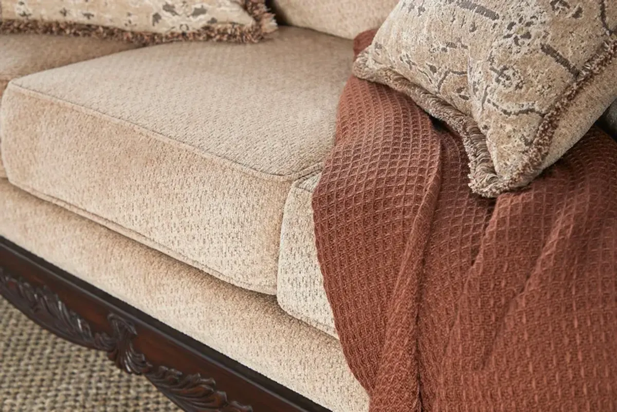 Amelia Wheat Sofa