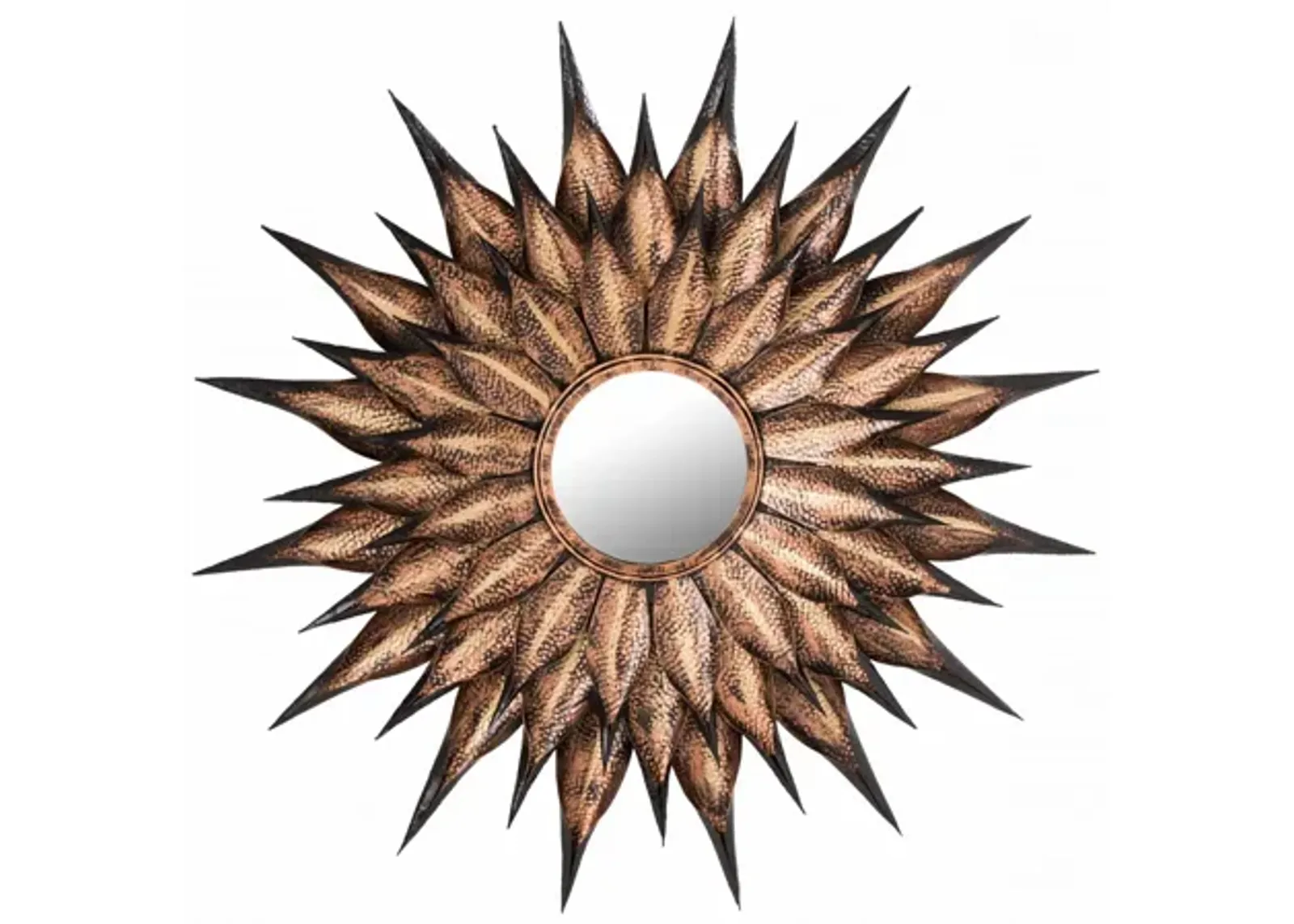 Sunflower Antique Wall Mirror