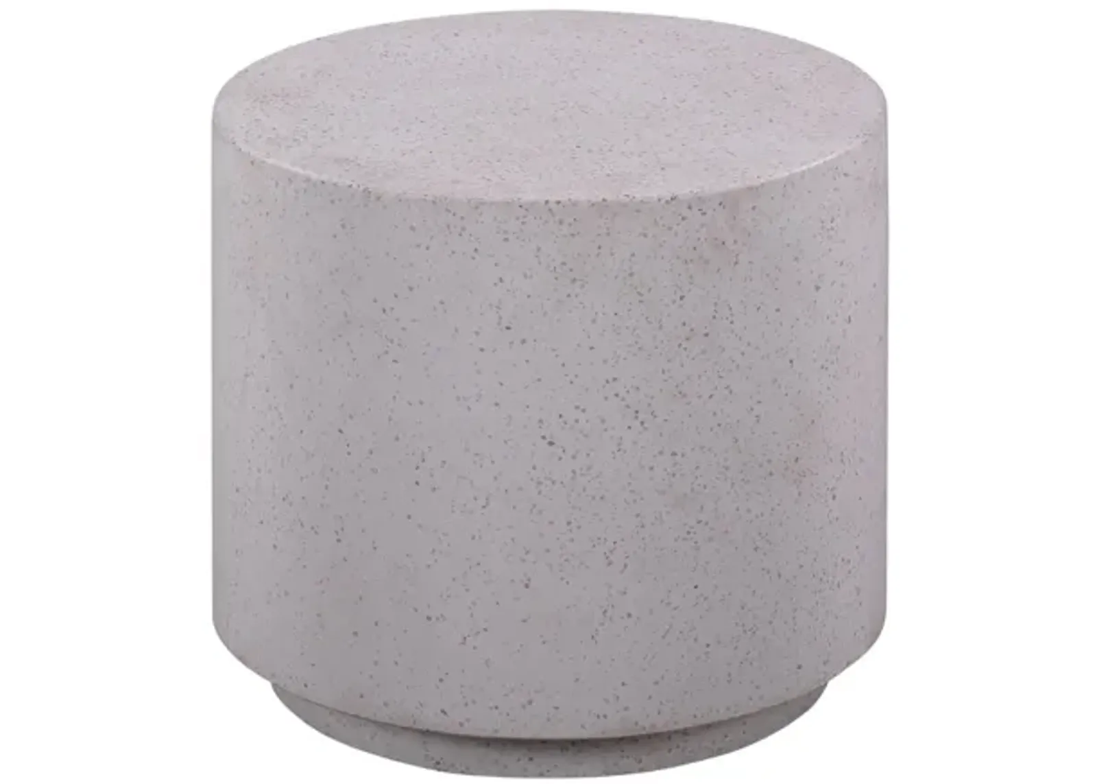 Terrazzo Light Speckled Side Table