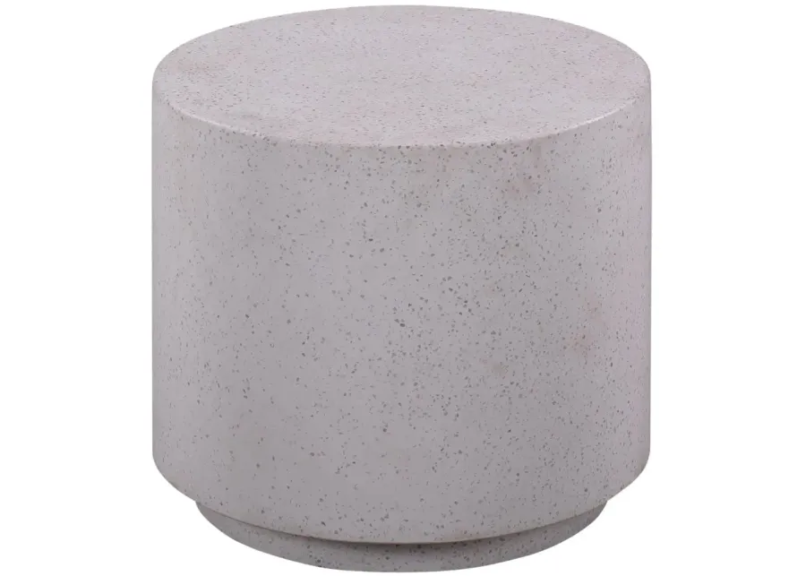 Terrazzo Light Speckled Side Table