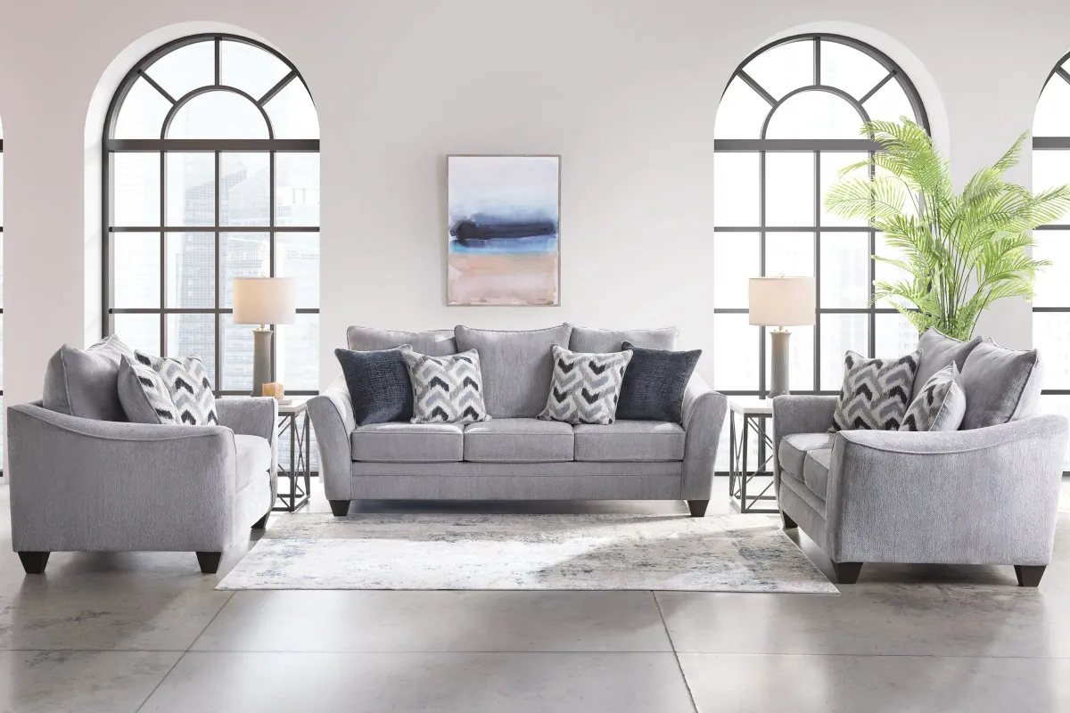 Skyler White Marble End Table