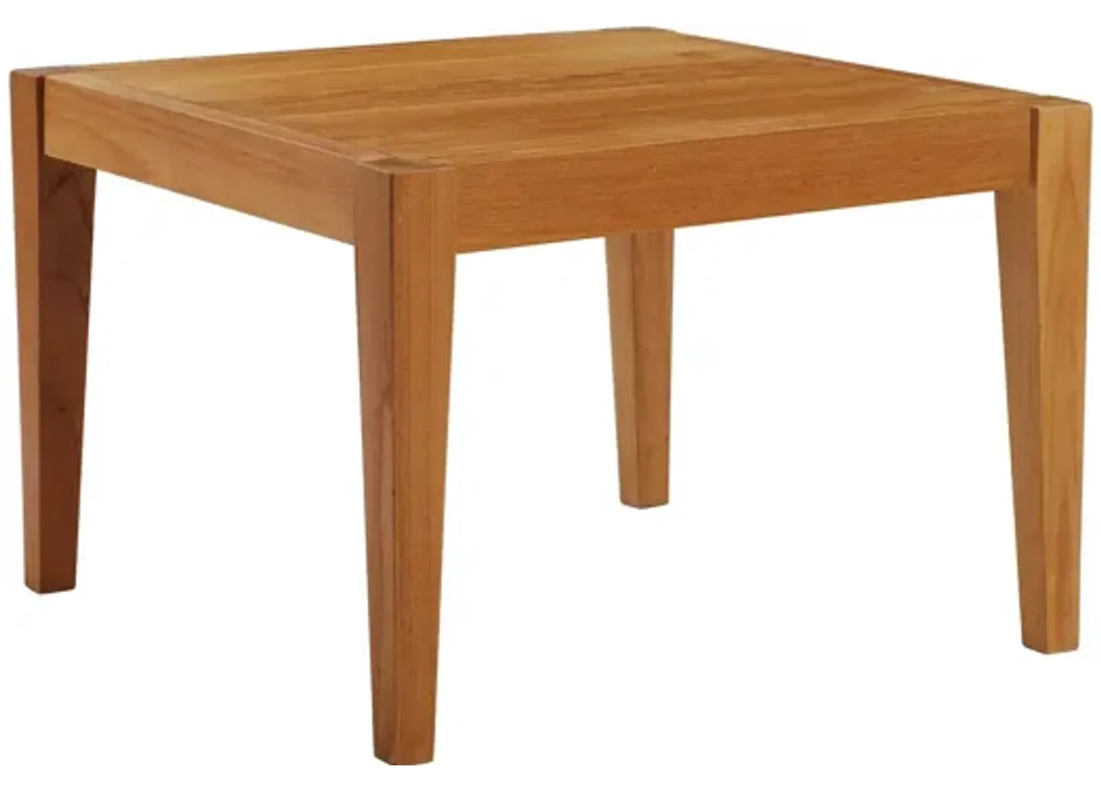 Northlake Outdoor Patio Premium Grade A Teak Wood Side Table in Natural