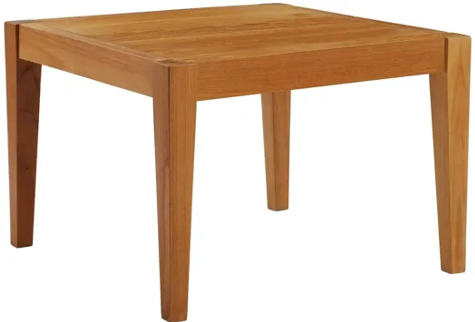 Northlake Outdoor Patio Premium Grade A Teak Wood Side Table in Natural