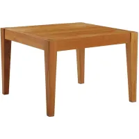 Northlake Outdoor Patio Premium Grade A Teak Wood Side Table in Natural