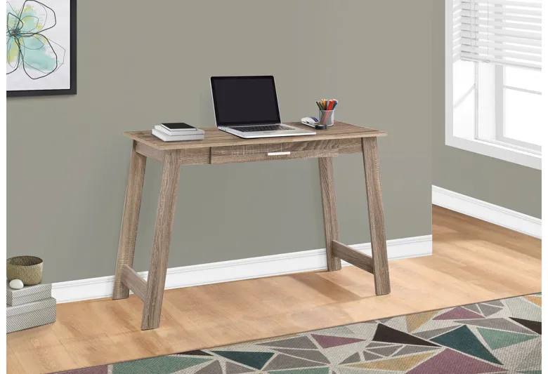 Harbor 42" Taupe Computer Desk