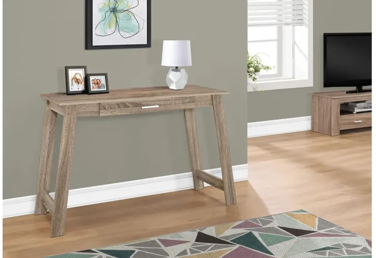 Harbor 42" Taupe Computer Desk