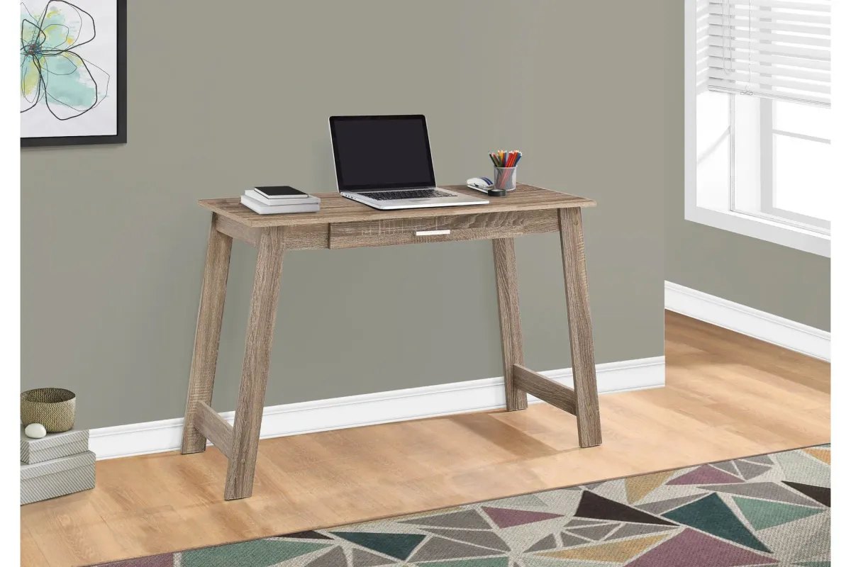 Harbor 42" Taupe Computer Desk