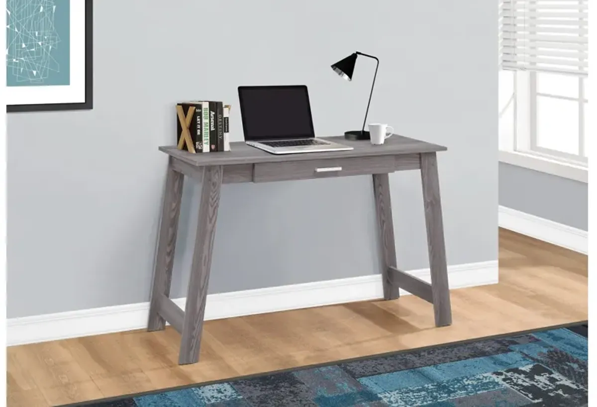 Lexington 42" Grey Storage Computer Desk