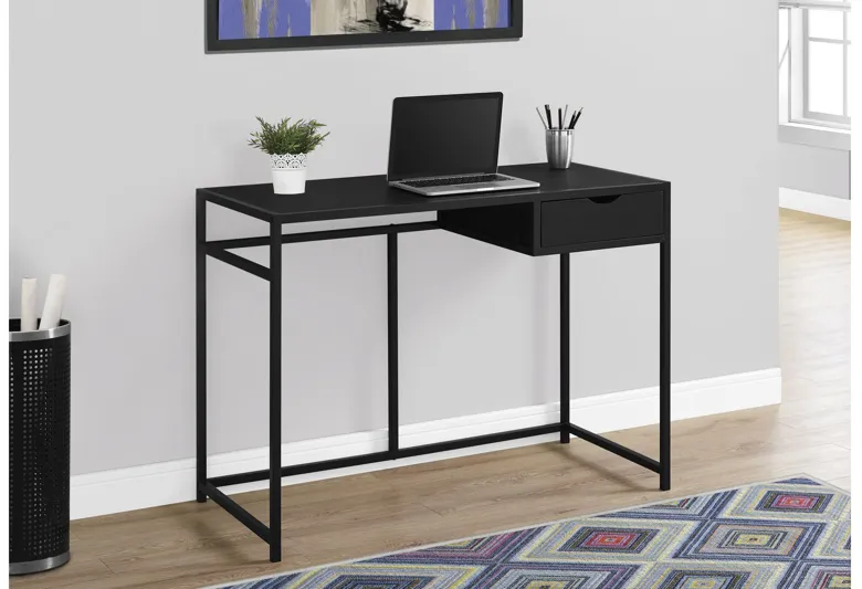 Kalsh 42" Black Computer Desk