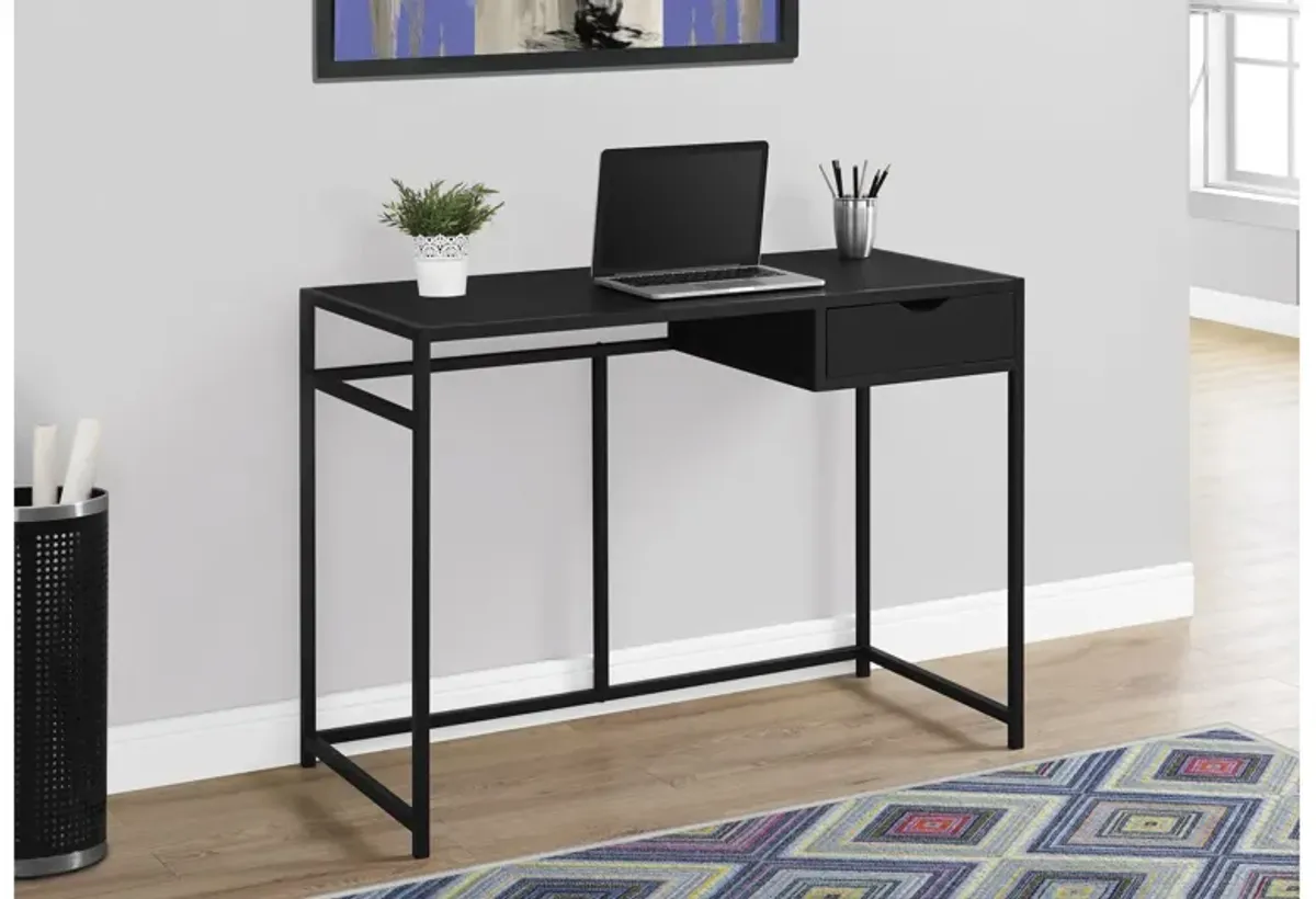 Kalsh 42" Black Computer Desk