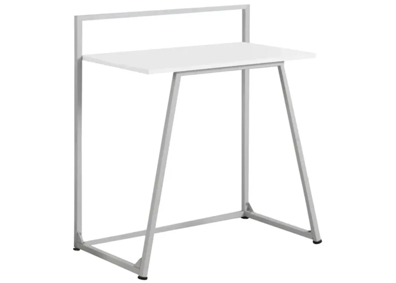 Bliss 30" White Metal Desk