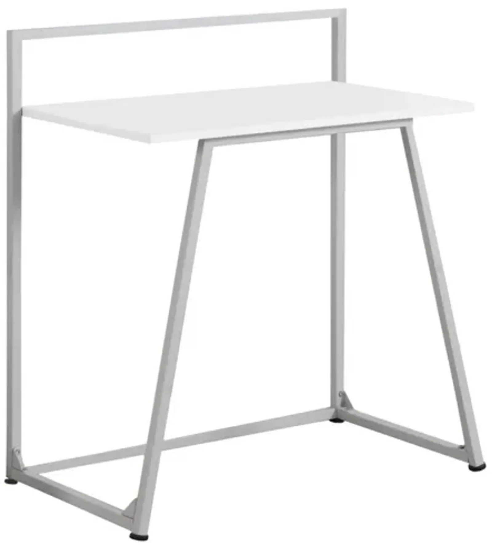 Bliss 30" White Metal Desk