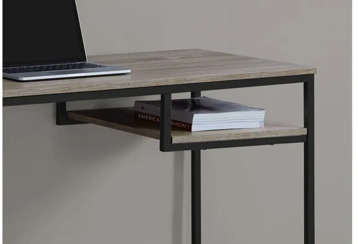 Quinn 48" Taupe Computer Desk