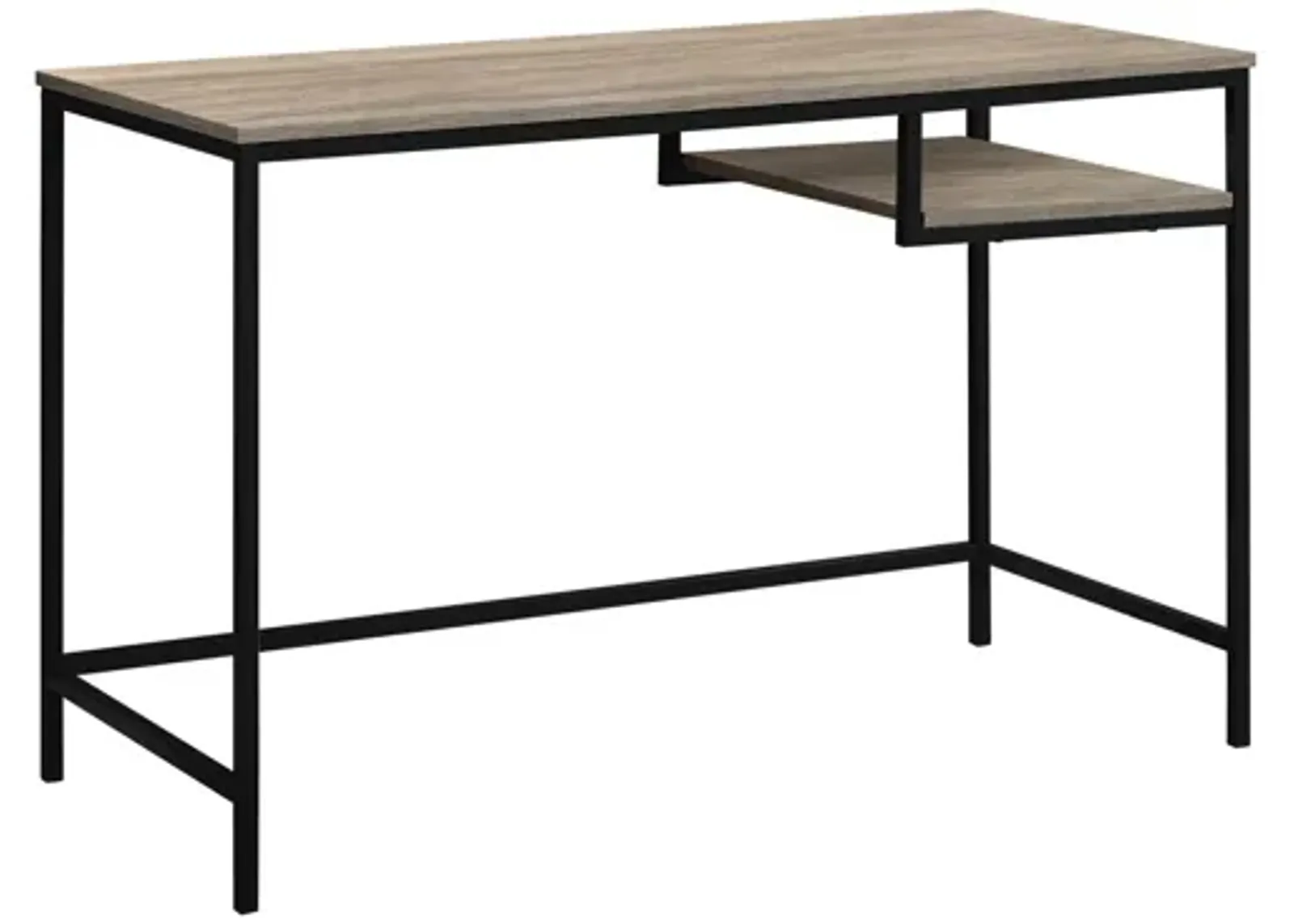 Quinn 48" Taupe Computer Desk