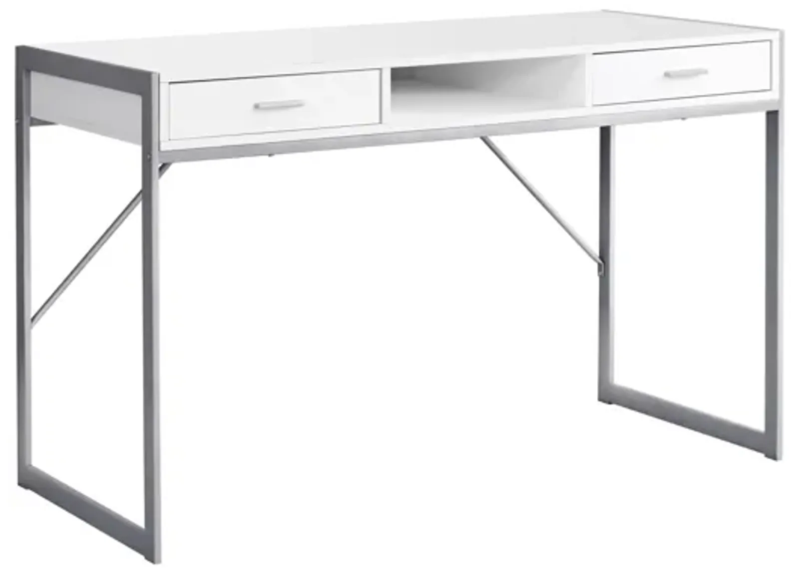 Pulford 48" White Computer Desk